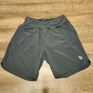 BALEAF Women Running Short- High Rise Tummy Control Small